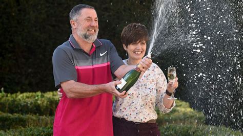 couple who won the lottery.